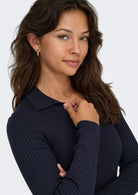 Only Pullover Donna Kaya Blu Notte 15344841 Night Sky ONLY 