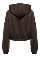 Only Felpa Donna Scarlett Marrone 15346449 Bracken ONLY 
