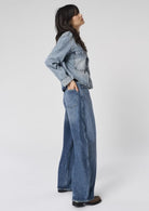 Only Jeans Donna Taylor Denim Scuro 15352198 Dark Blue Denim ONLY 