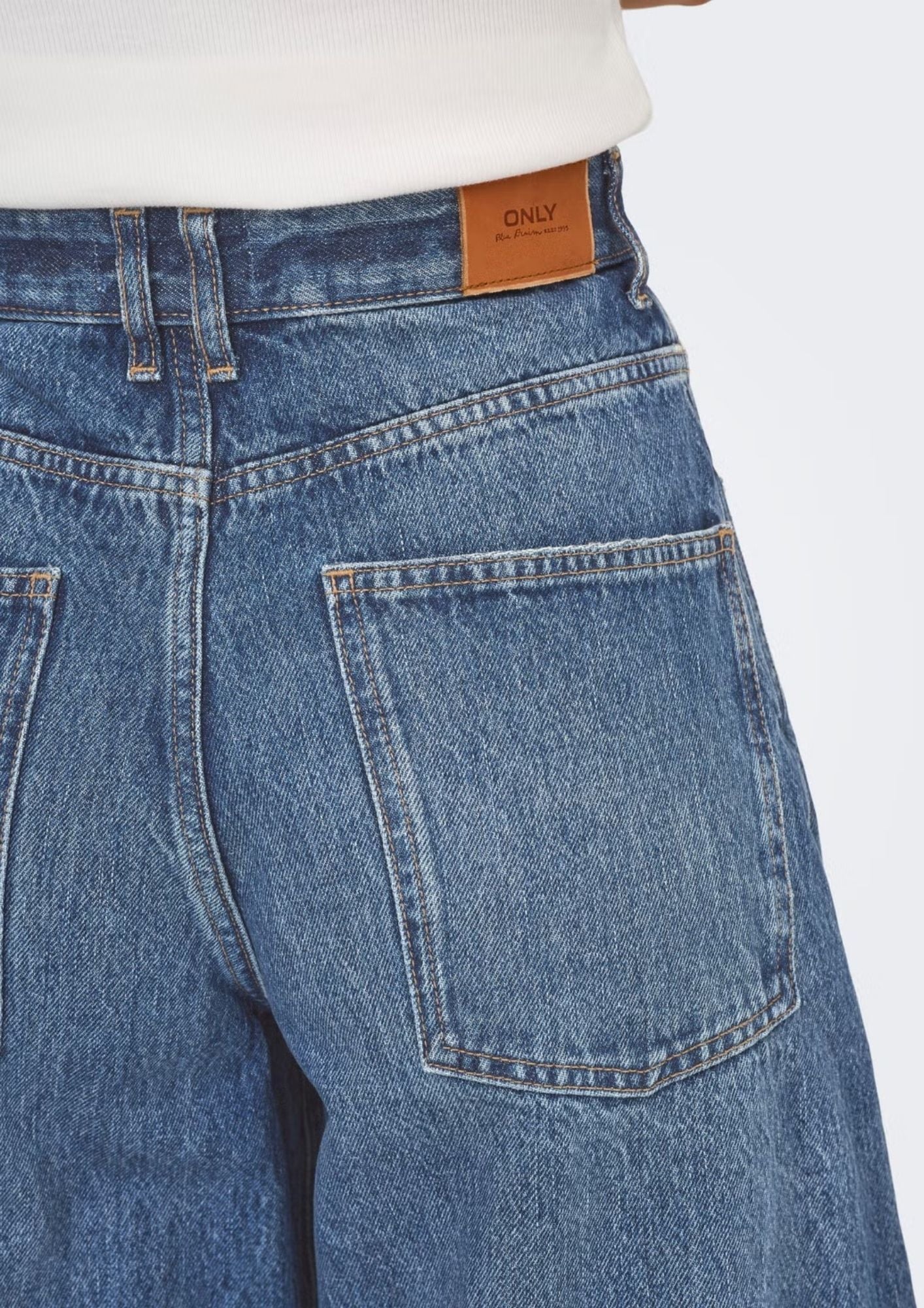 Only Jeans Donna Taylor Denim Scuro 15352198 Dark Blue Denim ONLY 