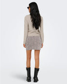 Cardigan Donna Beige 15368959 Beige Melange ONLY 