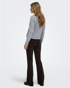 Cardigan Donna Grigio Light Grey Melange 15368959 Light Grey Melange ONLY 