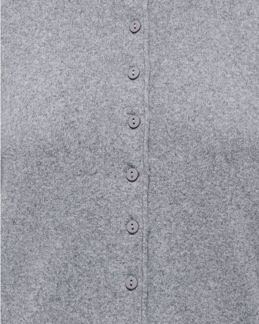 Cardigan Donna Grigio Light Grey Melange 15368959 Light Grey Melange ONLY 