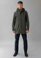 Giubbino non imbottito ispirazione parka Hug Eng Verde Sherwood RIMA345J F0280 154 RIHUNIK 