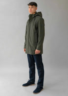 Giubbino non imbottito ispirazione parka Hug Eng Verde Sherwood RIMA345J F0280 154 RIHUNIK 
