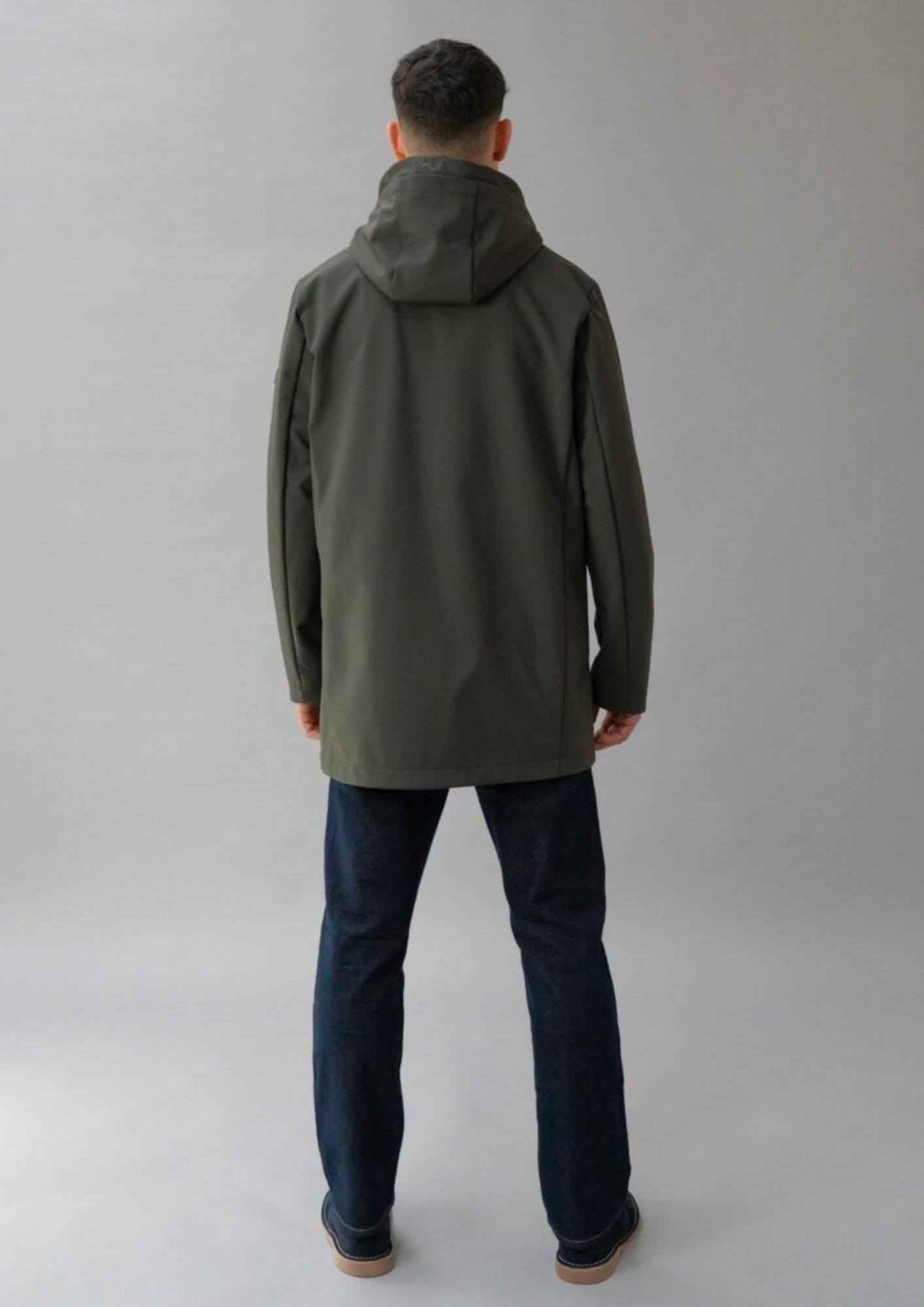 Giubbino non imbottito ispirazione parka Hug Eng Verde Sherwood RIMA345J F0280 154 RIHUNIK 