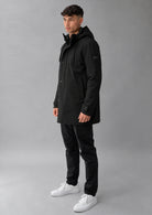 Parka non trapuntato con imbottitura intermedia Hhgh 26 Nero RIMA348J F0120 999 RIHUNIK 