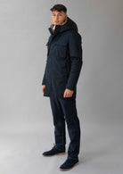 Capospalla ispirato al parka Lenox Vest Blu Navy RIMA351J F0281 888 RIHUNIK 