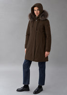 Capospalla non trapuntato con imbottitura intermedia Nizza 26 Marrone Mill RIW562J F0120 141 RIHUNIK 