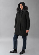 Capospalla non trapuntato con imbottitura intermedia Nizza 26 Nero RIW562J F0120 999 RIHUNIK 