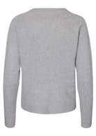 Vero Moda Pullover Donna Doffy Grigio 10201022 Light Grey Melange VERO MODA 