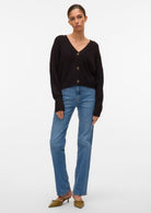 Vero Moda Cardigan Donna Lea Nero 10249632 Black VERO MODA 