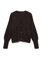 Vero Moda Cardigan Donna Lea Marrone 10249632 Chocolate Torte VERO MODA 