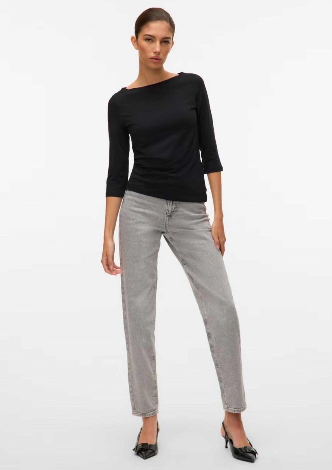 Vero Moda Maglia Donna Panda Nera 10274133 Black VERO MODA 