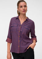 Vero Moda Camicia Donna Bumpy Navy 10275283 Navy Peony VERO MODA 