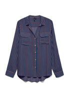 Vero Moda Camicia Donna Bumpy Navy 10275283 Navy Peony VERO MODA 