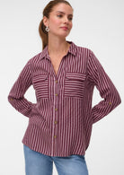 Vero Moda Camicia Donna Bumpy Viola 10275283 Windsor Wine VERO MODA 