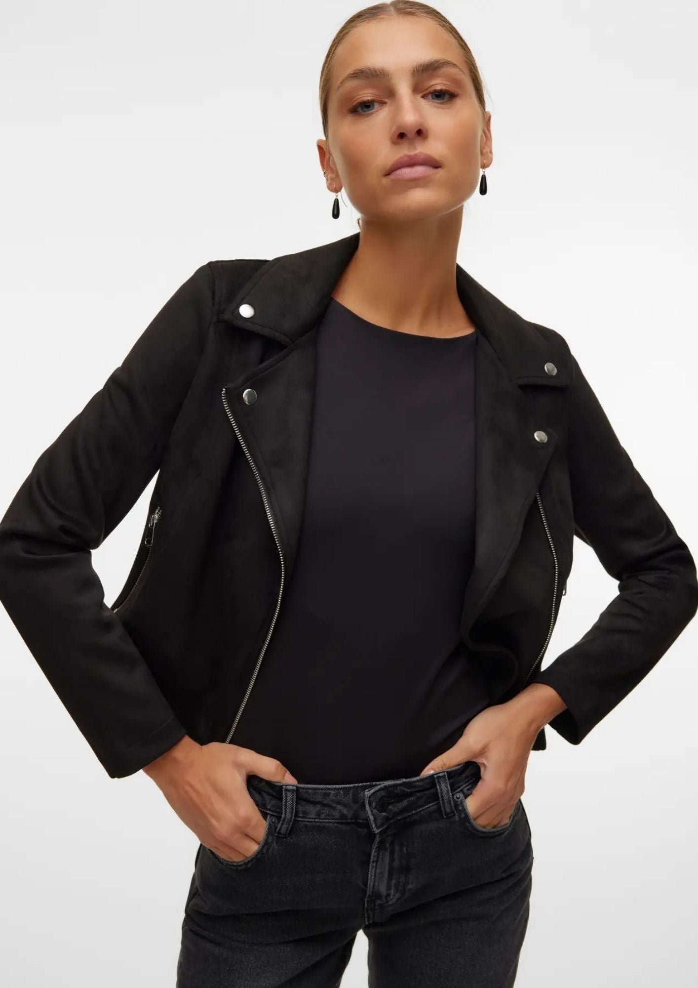 Vero Moda Giubbino Donna Jose Nero 10300938 Black VERO MODA 