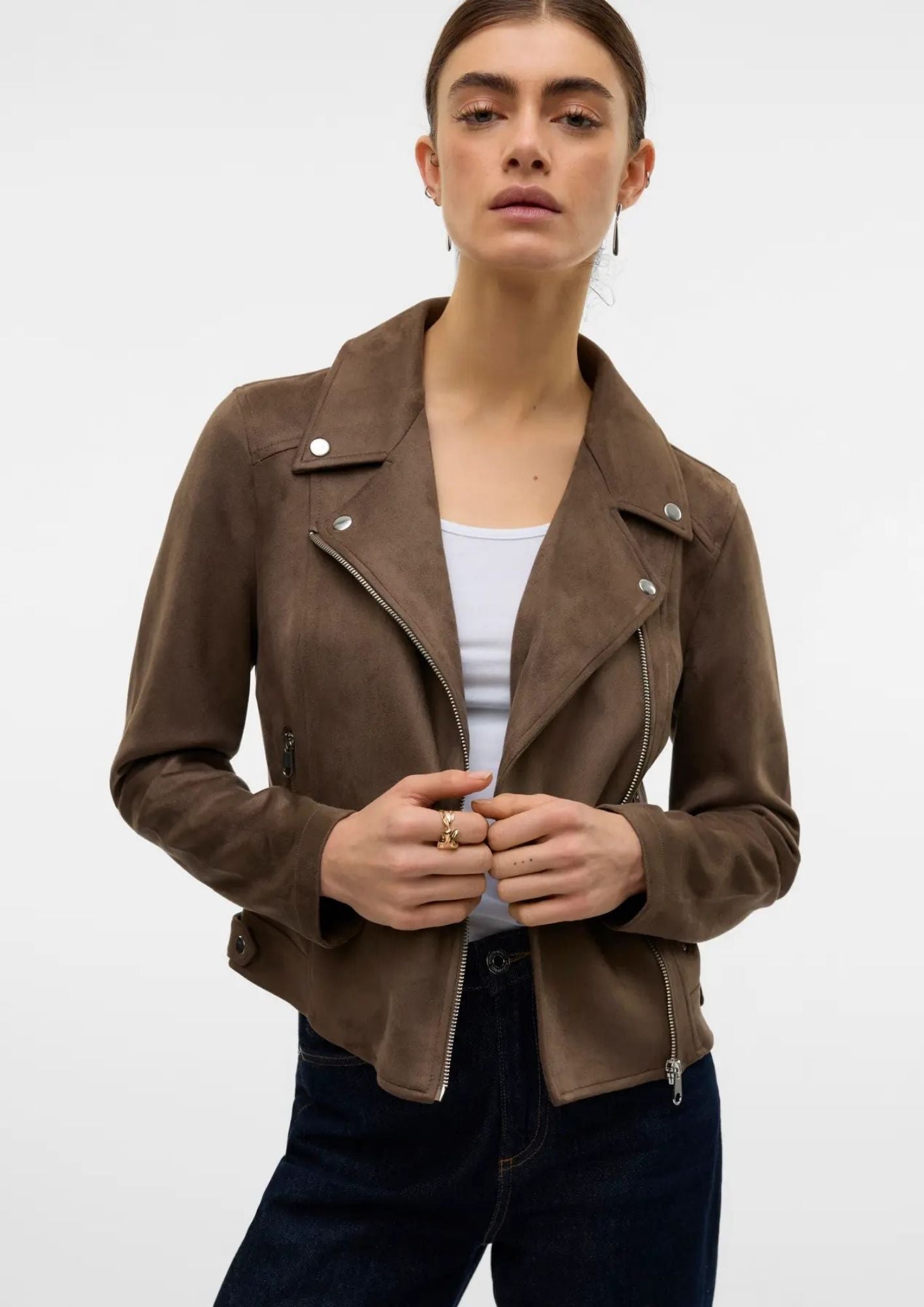 Vero Moda Giubbino Donna Jose Marrone 10300938 Chocolate Chip VERO MODA 