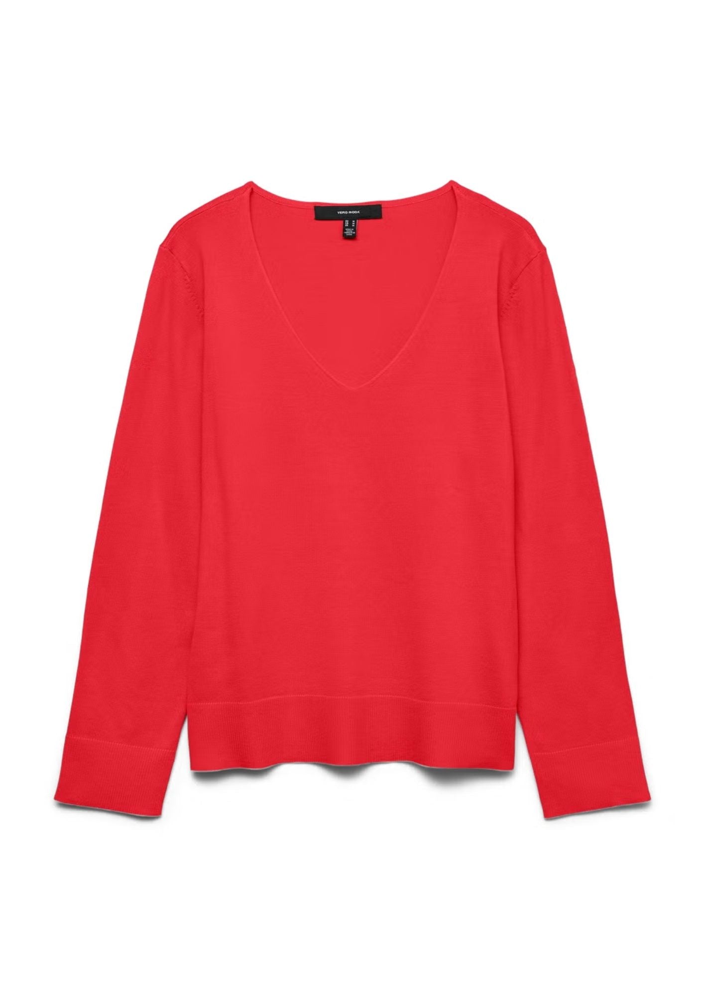 Vero Moda Pullover Donna Silje Rosso 10320451 Biking Red VERO MODA 