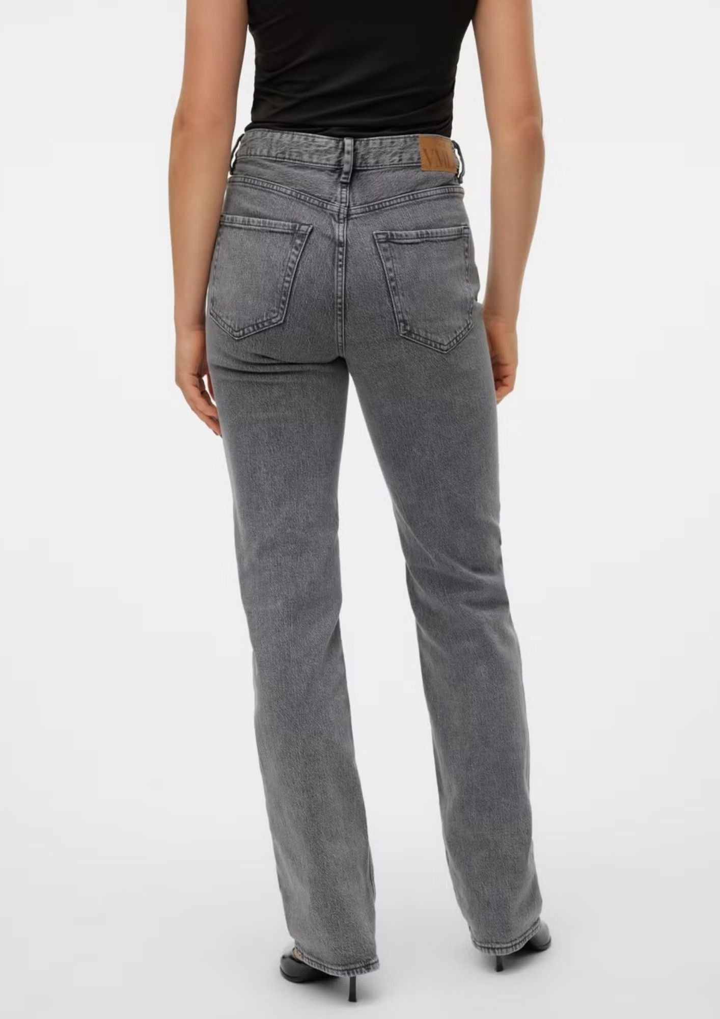 Vero Moda Jeans Donna Tessa Grigio 10320583 Medium Grey Denim VERO MODA 