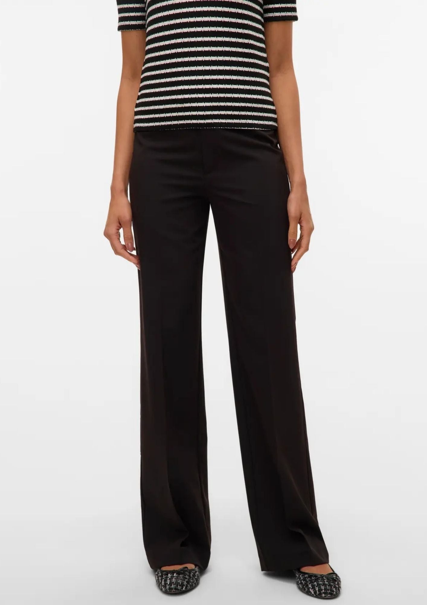 Vero Moda Pantalone Donna Texas Nero 10334103 Black VERO MODA 