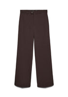 Vero Moda Pantalone Donna Texas Marrone 10334103 Chocolate Torte MELANGE VERO MODA 
