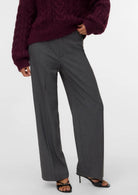 Vero Moda Pantalone Donna Texas Grigio 10334103 Dark Grey Melange VERO MODA 