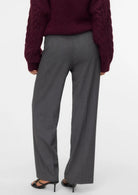 Vero Moda Pantalone Donna Texas Grigio 10334103 Dark Grey Melange VERO MODA 