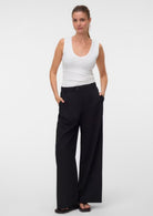 Vero Moda Pantalone Donna Stella Nero 10346523 Black VERO MODA 