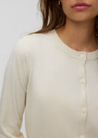 Vero Moda Cardigan Donna Silje Beige 10346655 Birch W. DTM BUTTON VERO MODA 
