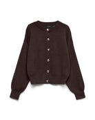 Cardigan in maglia Donna Chocolate Torte 10347061 Chocolate Torte VERO MODA 