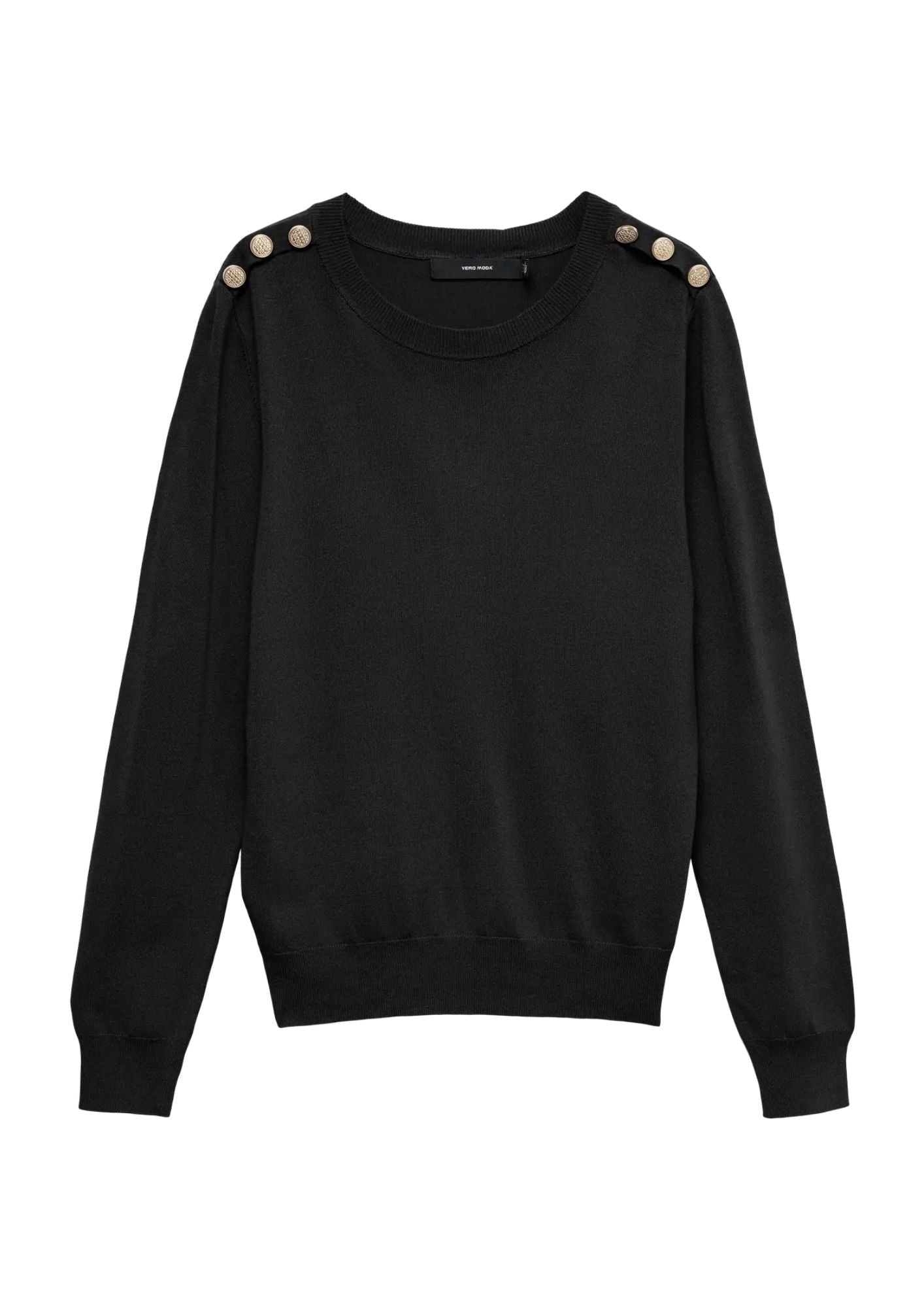 Vero Moda Pullover Donna Dory Nera 10347124 Black VERO MODA 