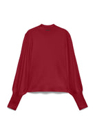 Vero Moda Pullover Donna Hollykaris Rosso 10347145 Biking Red VERO MODA 