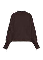 Vero Moda Pullover Donna Hollykaris Marrone 10347145 Chocolate Torte VERO MODA 