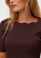 Vero Moda Pullover Donna Ida Marrone 10347338 Chocolate Torte VERO MODA 