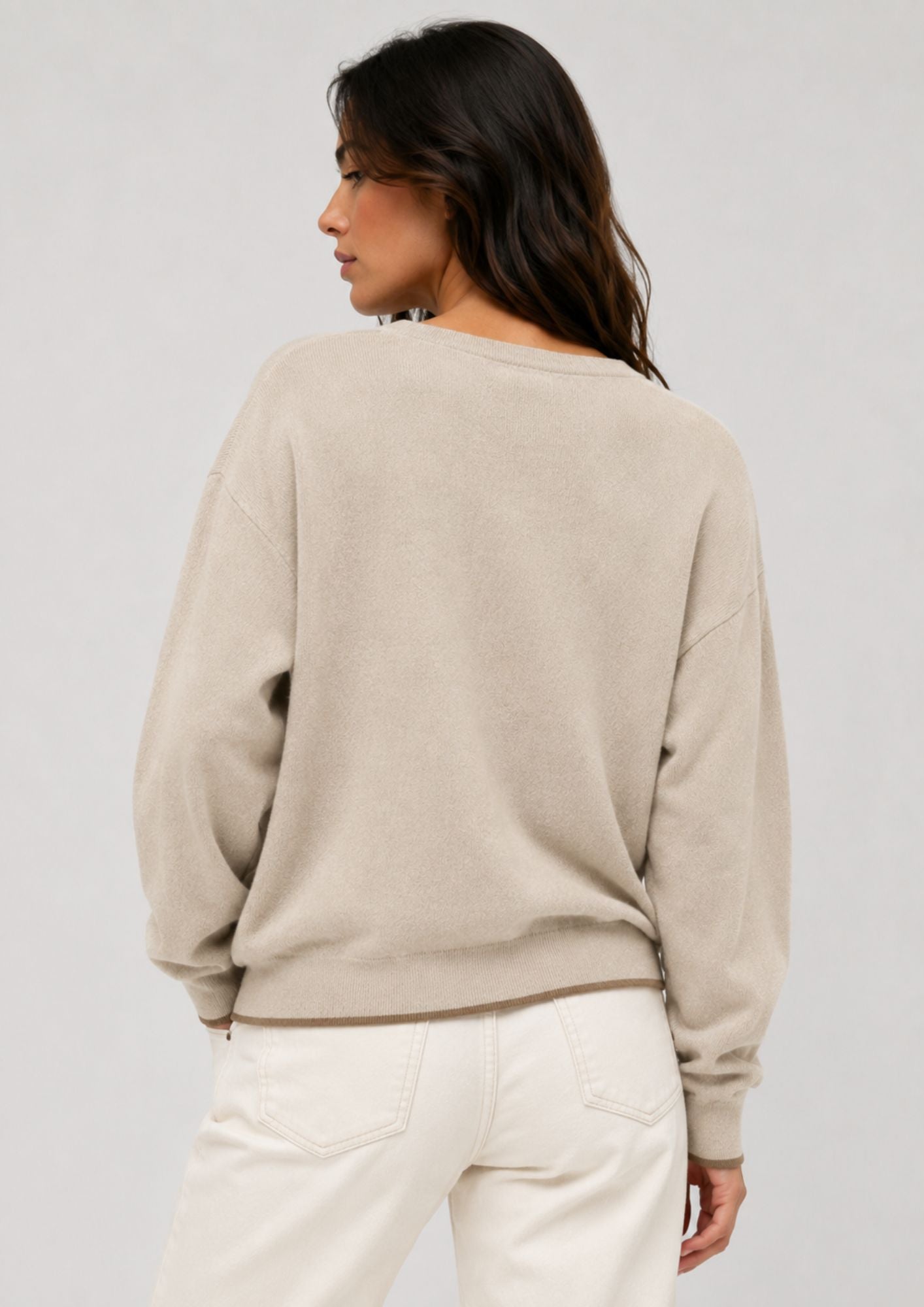 Vero Moda Pullover Donna Bella Beige 10347922 Birch VERO MODA 