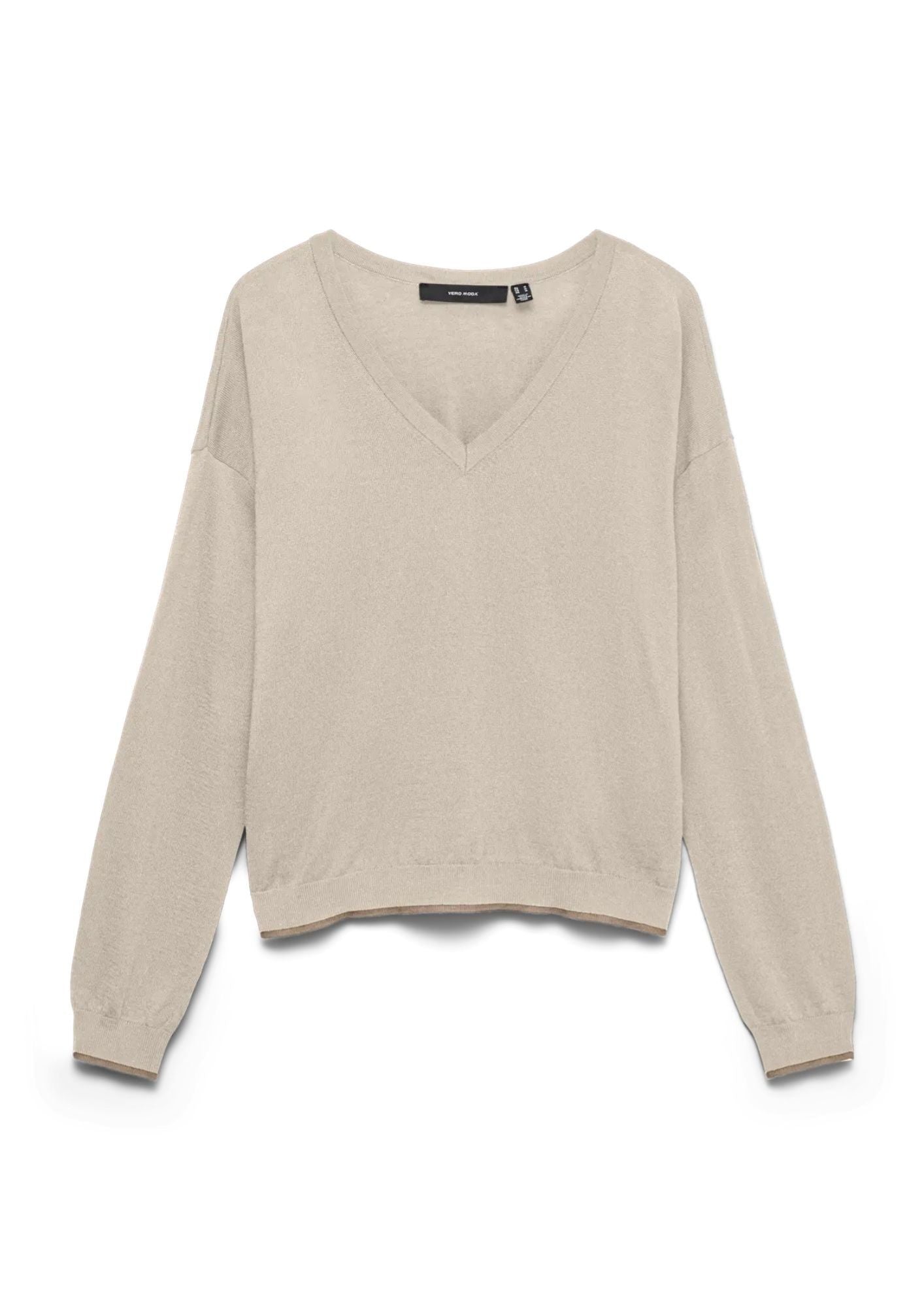 Vero Moda Pullover Donna Bella Beige 10347922 Birch VERO MODA 