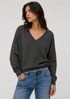Vero Moda Pullover Donna Bella Grigio 10347922 Dark Grey Melange VERO MODA 