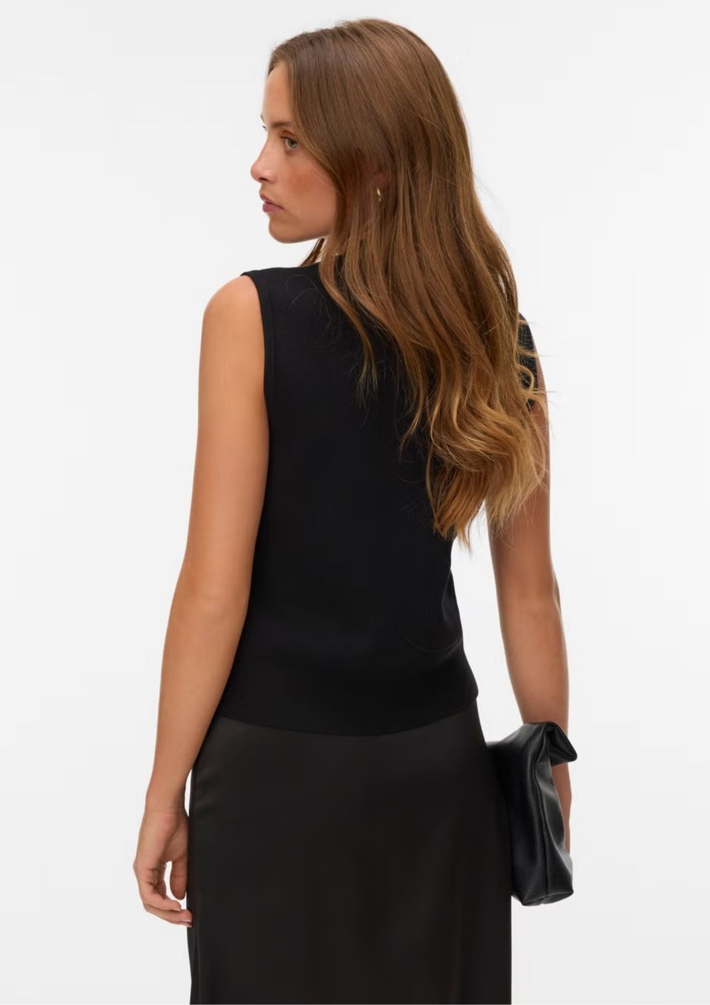 Vero Moda Gilet Donna Agueda Nero 10347996 Black VERO MODA 