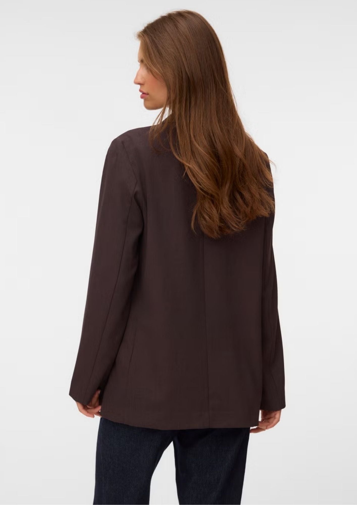 Vero Moda Giacca Donna Texas Marrone 10348823 Chocolate Torte MELANGE VERO MODA 