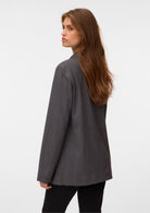 Vero Moda Giacca Donna Texas Grigia 10348823 Dark Grey Melange VERO MODA 
