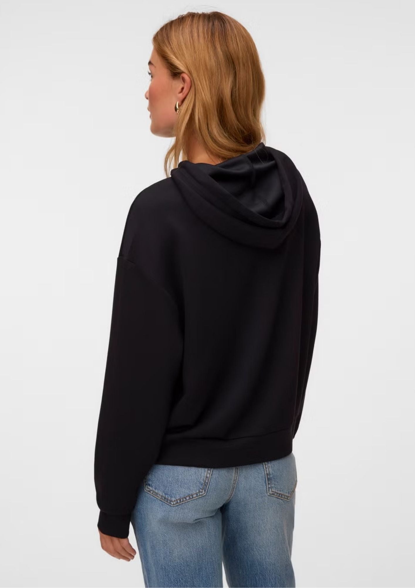 Vero Moda Felpa Donna Leo Nera 10349309 Black BIRCH STRINGS VERO MODA 