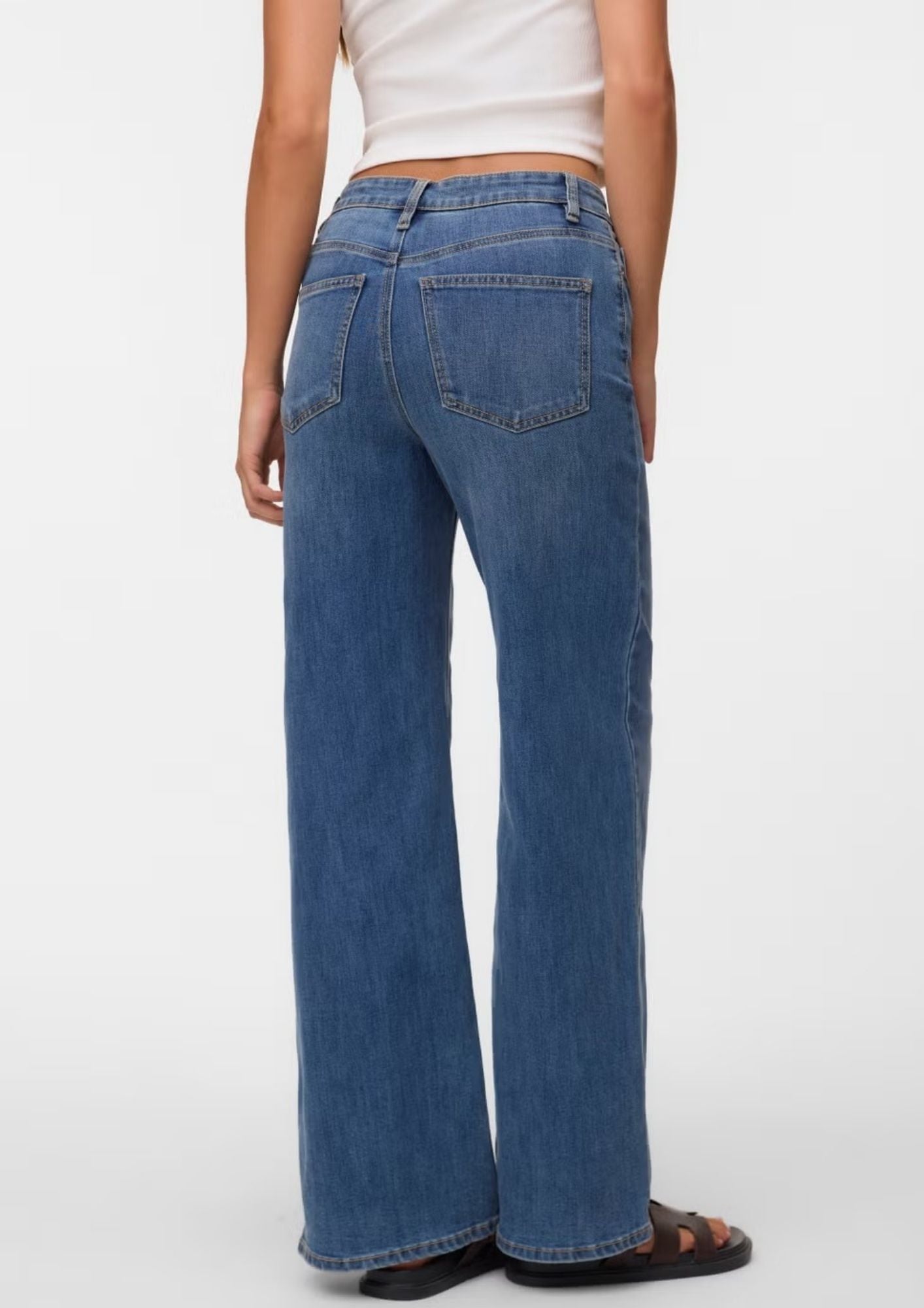 Vero Moda Jeans Donna Olivia Blu Medio 10349321 Medium Blue Denim VERO MODA 