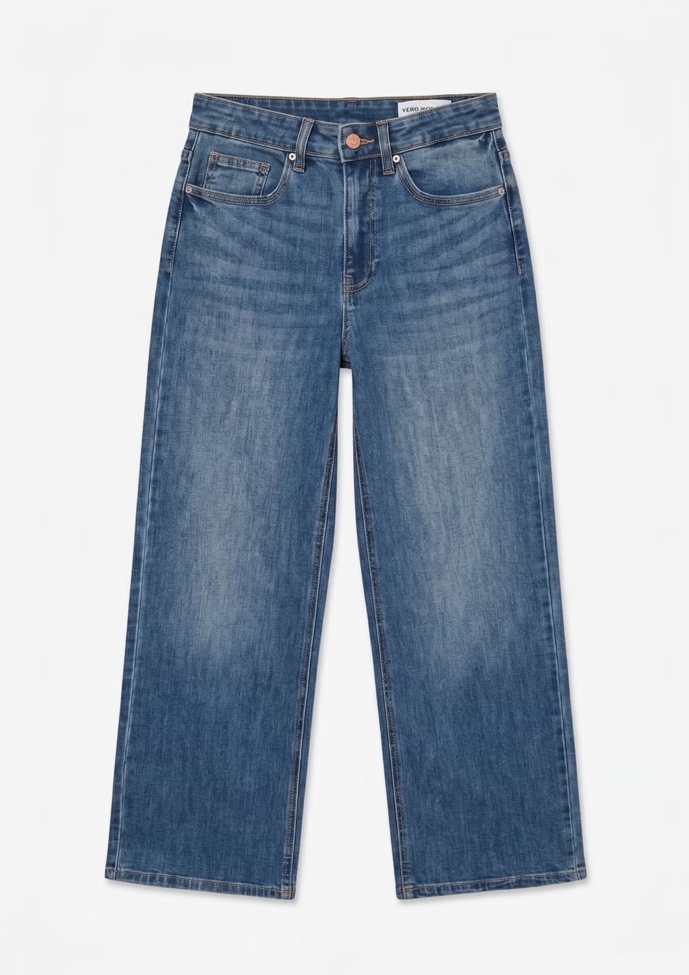 Vero Moda Jeans Donna Olivia Blu Medio 10349321 Medium Blue Denim VERO MODA 