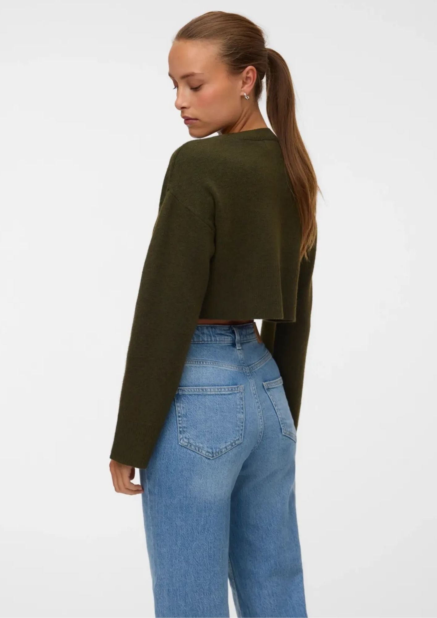 Vero Moda Pullover Donna Jace Verde Scuro 10350236 Forest Night VERO MODA 