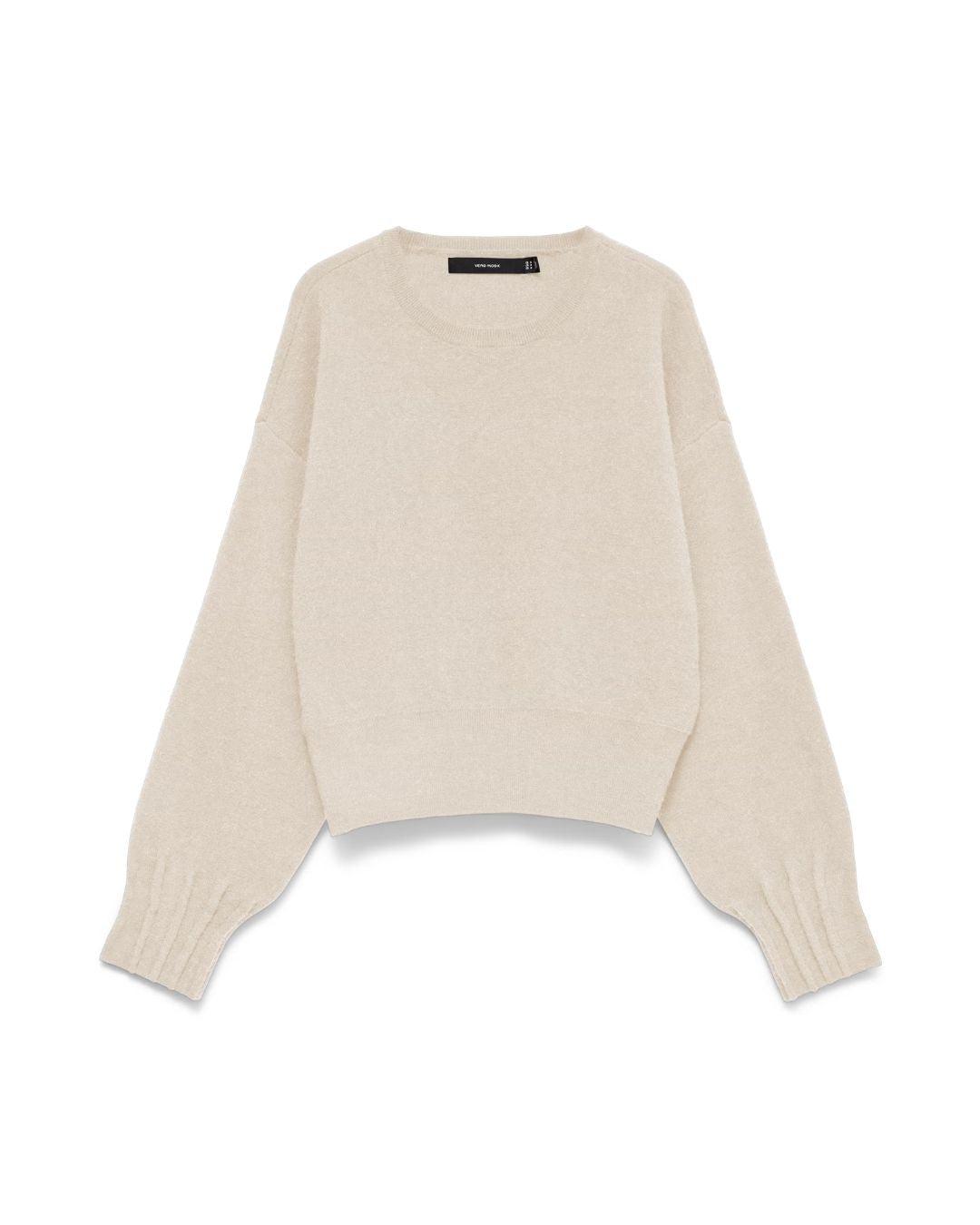 Maglione Donna Beige Birch 10350237 Birch MELANGE VERO MODA 