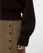 Maglione Donna Brown Chocolate Torte 10350237 Chocolate Torte MELANGE VERO MODA 