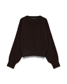 Maglione Donna Brown Chocolate Torte 10350237 Chocolate Torte MELANGE VERO MODA 
