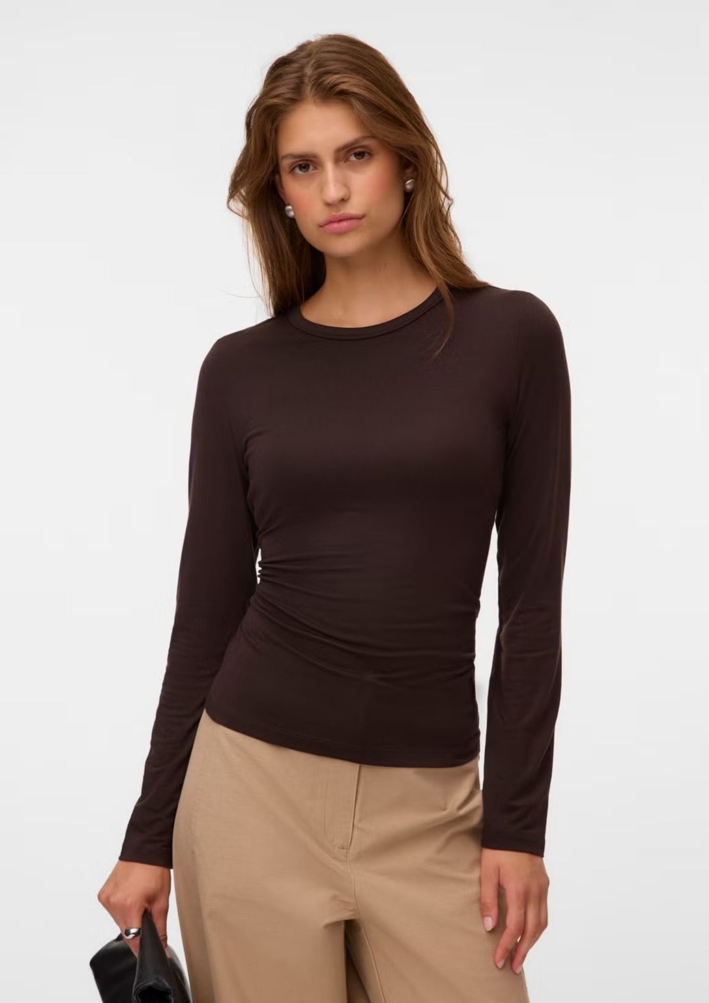 Vero Moda Maglia Donna Ada Marrone 10351248 Chocolate Torte VERO MODA 